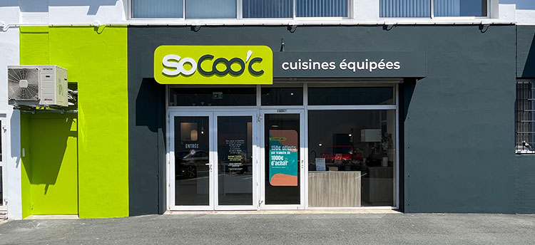 Façade cuisine équipée SoCoo'c Saint-Jean-de-Luz