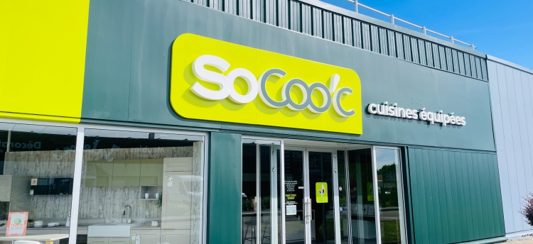 Magasin cuisine équipée façade SoCoo'c Strasbourg