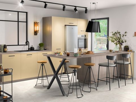 Cuisine ambiance atelier calisson