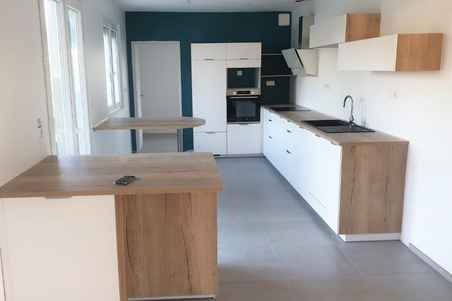 Cuisine équipée scandinave, une cuisine réalisée par SoCoo'c Montauban