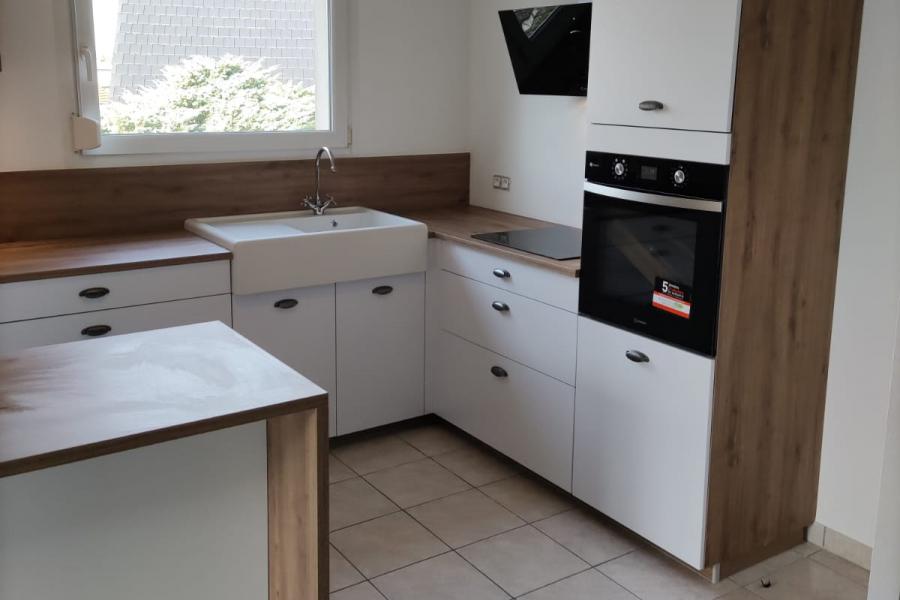 La cuisine campagne de M et Mme G., une cuisine réalisée par SoCoo'c Strasbourg