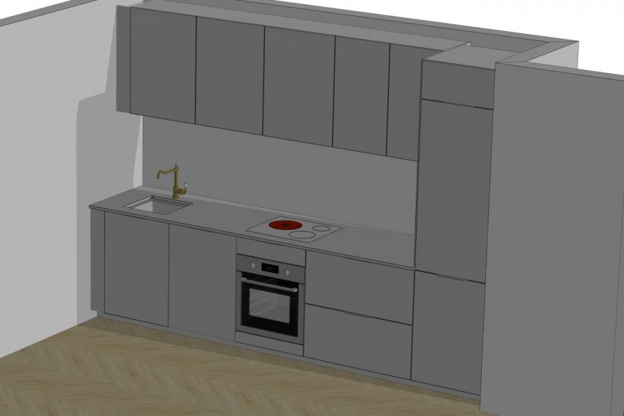 Cuisine total look blanc, une cuisine réalisée par SoCoo'c Aubagne