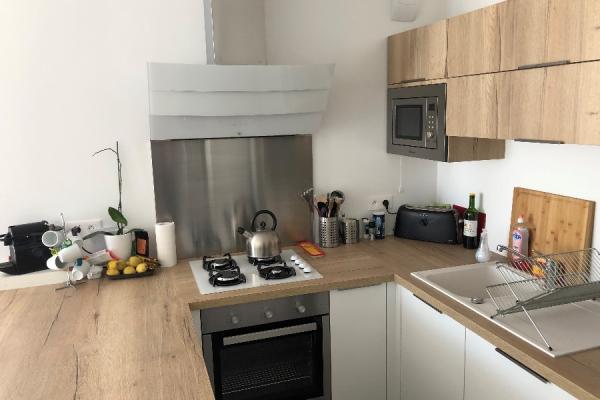 Cuisine bois et blanc mat, une cuisine réalisée par SoCoo'c Bordeaux Mérignac