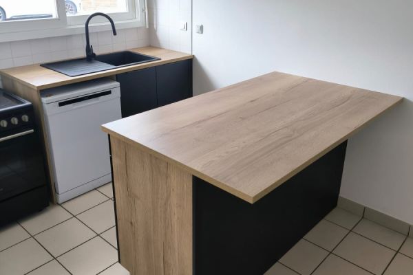 Cuisine ilot , une cuisine réalisée par SoCoo'c Challans