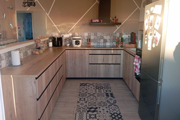 La cuisine industrielle de Marlène et Thomas, une cuisine réalisée par SoCoo'c Saumur