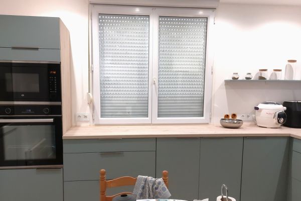 Cuisine moderne au charme naturel, une cuisine réalisée par SoCoo'c Rochefort