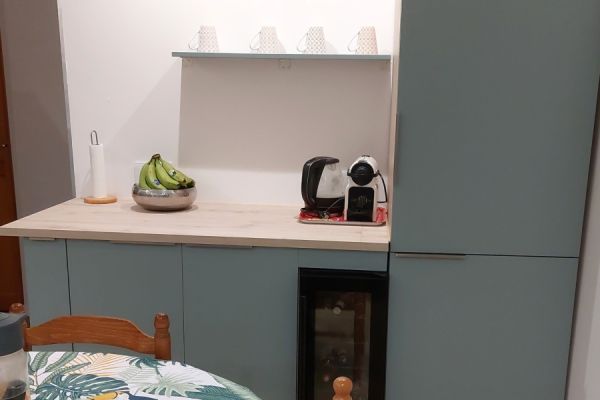 Cuisine moderne au charme naturel, une cuisine réalisée par SoCoo'c Rochefort