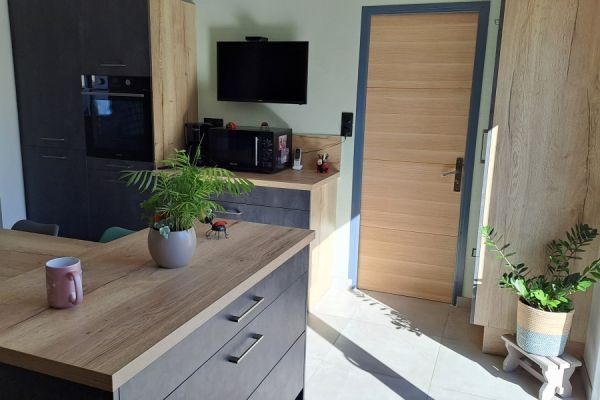 La cuisine industrielle de Bruno et Françoise, une cuisine réalisée par SoCoo'c Saumur