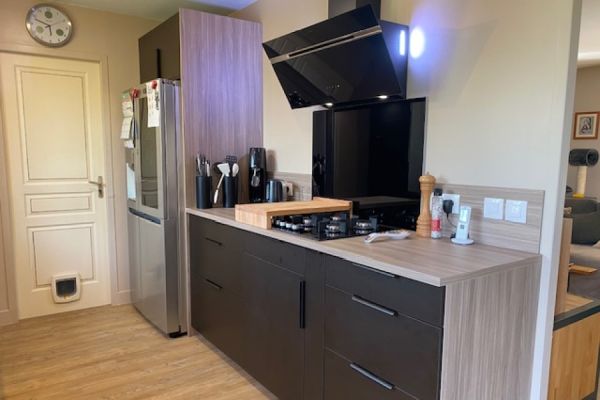 Cuisine de Camille et Nicolas, une cuisine réalisée par SoCoo'c Macon