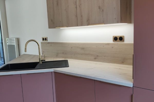 CUISINE COLORÉE, une cuisine réalisée par SoCoo'c Challans