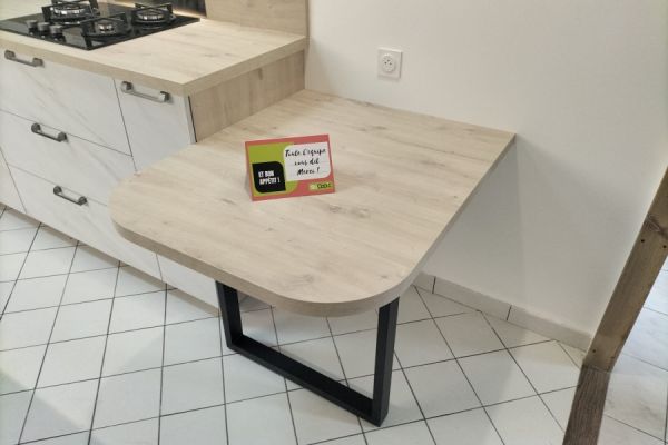 Cuisine Linéaire Mme S, une cuisine réalisée par SoCoo'c Challans