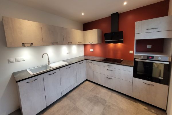 cuisine lumineuse , une cuisine réalisée par SoCoo'c Tarbes