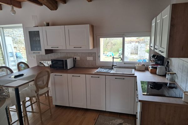 Cuisine moderne ancien, une cuisine réalisée par SoCoo'c Saintes
