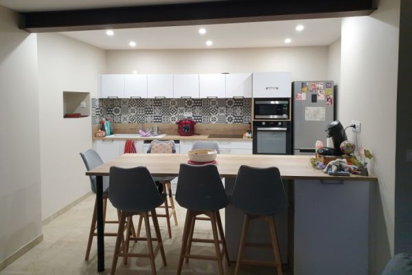 La cuisine de Mélissa & Jéremy, une cuisine réalisée par SoCoo'c Cahors