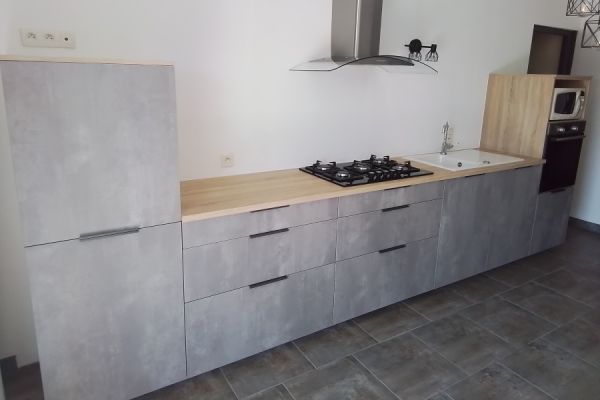 La cuisine de Francine, une cuisine réalisée par SoCoo'c Saumur