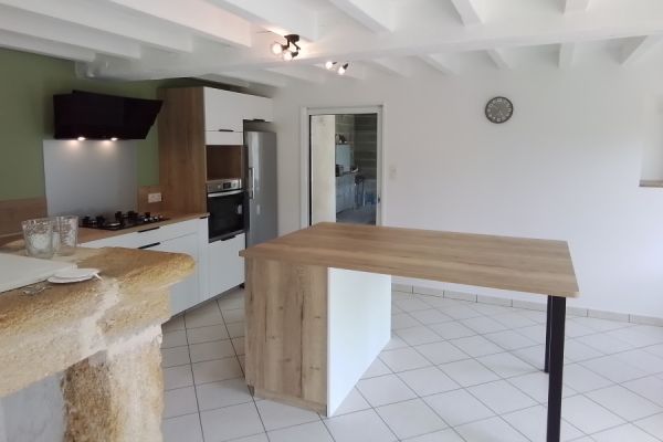 La cuisine scandinave de Françoise et Jacky, une cuisine réalisée par SoCoo'c Saumur