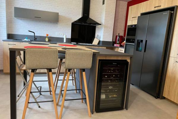 La colorée, une cuisine réalisée par SoCoo'c Aurillac