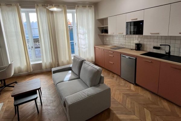Terracotta poignée Bronze et Chamois, une cuisine réalisée par SoCoo'c Clermont Riom