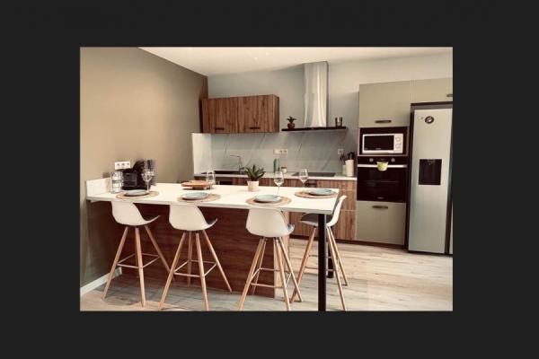 CUISINE MODERNE, une cuisine réalisée par SoCoo'c Aurillac