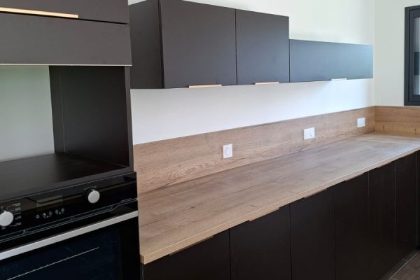 Cuisine moderne moka Mme C, une cuisine réalisée par SoCoo'c Challans