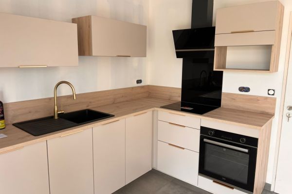 Cuisine dorée, une cuisine réalisée par SoCoo'c Challans