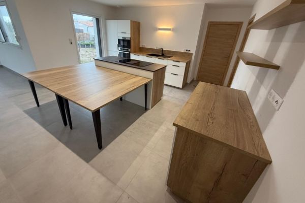 Grande cuisine moderne, une cuisine réalisée par SoCoo'c Challans