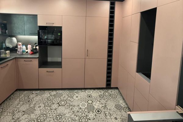 La jolie cuisine de M & Mme M, une cuisine réalisée par SoCoo'c Les Sables