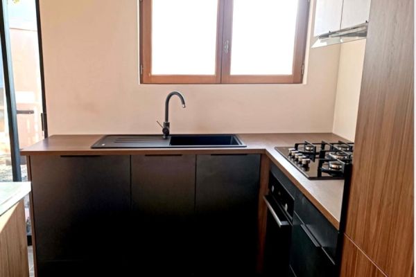 Style bois et Pierre , une cuisine réalisée par SoCoo'c Poitiers