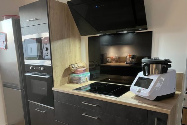 Une cuisine style Industriel sur Echillais, une cuisine réalisée par SoCoo'c Rochefort
