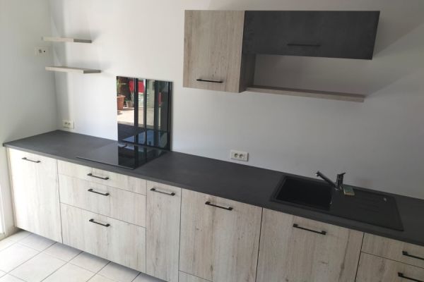 CUISINE SOCOO'C AMENAGEE EN L , une cuisine réalisée par SoCoo'c Les Herbiers