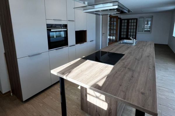 Cuisine chamois et chêne, une cuisine réalisée par SoCoo'c Mulhouse Wittenheim