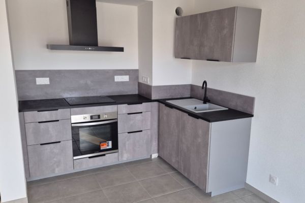 Cuisine effet béton, une cuisine réalisée par SoCoo'c Mulhouse Wittenheim