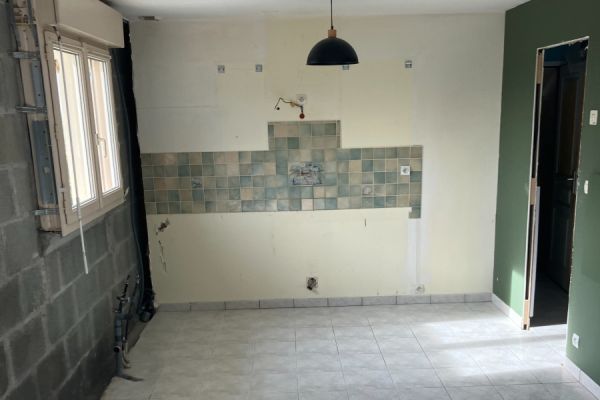 la cuisine en U de Fabrice, une cuisine réalisée par SoCoo'c Saumur