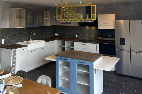 Cuisine Chamois Mat, une cuisine réalisée par SoCoo'c Lille Villeneuve d'Ascq