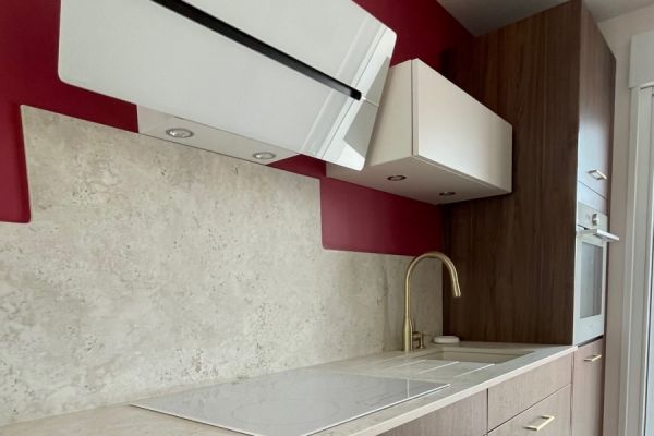 Cuisine cuve sous plan Mme M, une cuisine réalisée par SoCoo'c Challans