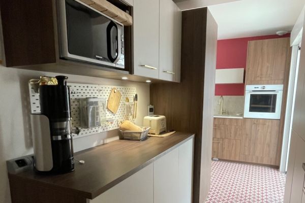 Arrière cuisine Mme M, une cuisine réalisée par SoCoo'c Challans