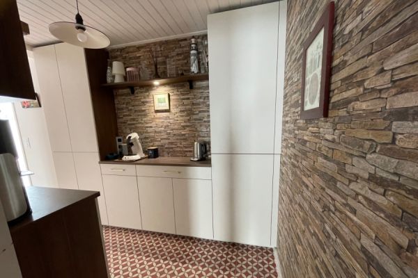 Arrière cuisine Mme M, une cuisine réalisée par SoCoo'c Challans