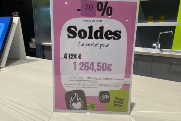 Soldes Cuisine &amp; Electro , une cuisine réalisée par SoCoo'c Châteauroux