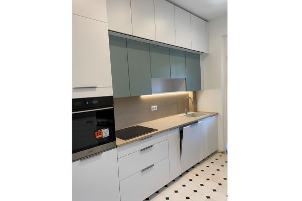 Cuisine meubles grande hauteur sol cabochon, une cuisine réalisée par SoCoo'c Selestat