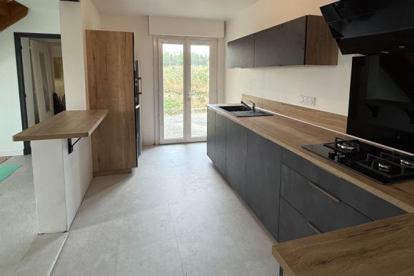 La cuisine de Adrien, une cuisine réalisée par SoCoo'c Pontivy