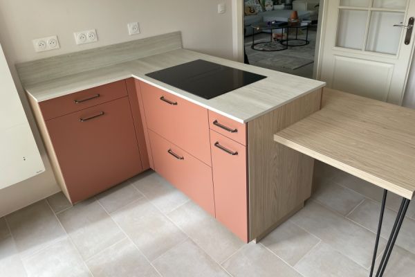 Cuisine de Jonathan , une cuisine réalisée par SoCoo'c Metz Augny