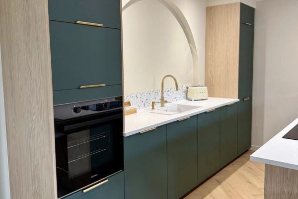 Cuisine avec îlot, une cuisine réalisée par SoCoo'c Aurillac