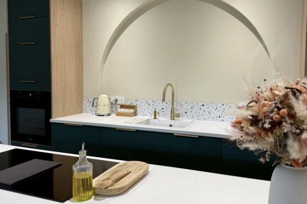 Cuisine avec îlot, une cuisine réalisée par SoCoo'c Aurillac