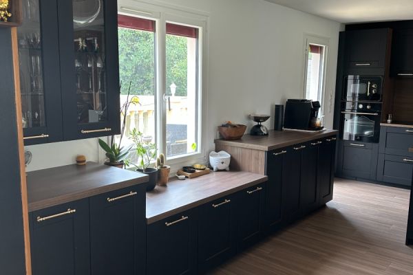 la cuisine de Deborah et Aurélie, une cuisine réalisée par SoCoo'c Le Mans Sud