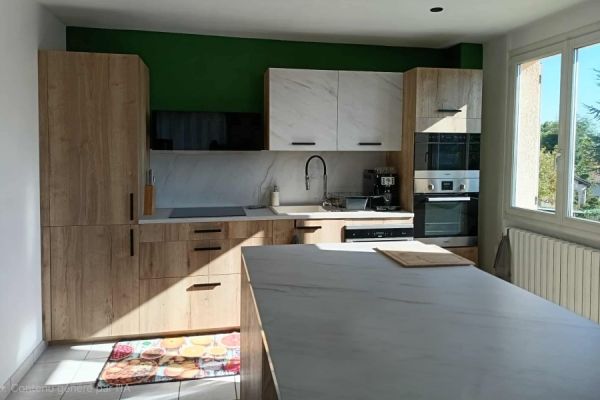 La cuisine de Jonathan, une cuisine réalisée par SoCoo'c Metz Augny