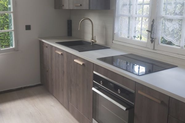Cuisine Chic et moderne, une cuisine réalisée par SoCoo'c Saint Etienne