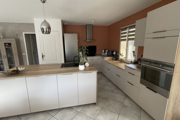 CUISINE LIN ET BOIS, une cuisine réalisée par SoCoo'c Saint Maximin La Sainte Baume