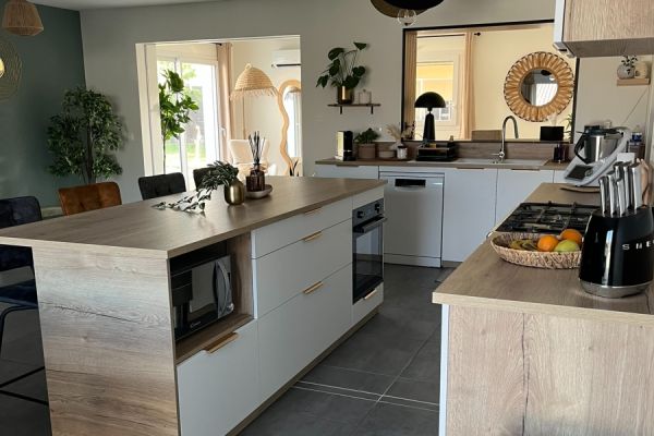 Style Bohème , une cuisine réalisée par SoCoo'c Poitiers