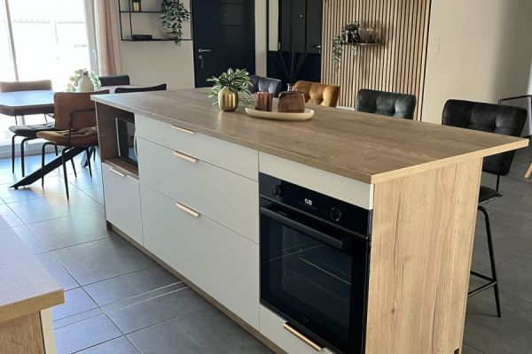 Style Bohème , une cuisine réalisée par SoCoo'c Poitiers