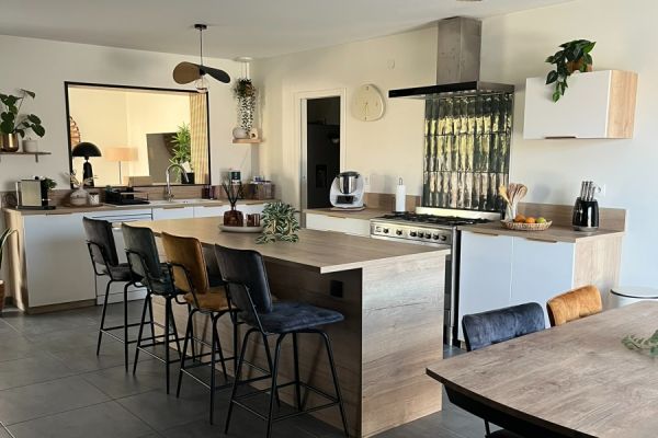 Style Bohème , une cuisine réalisée par SoCoo'c Poitiers